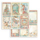 Sada papírů 20,3x20,3 190g Christmas Greetings (SBBS86)