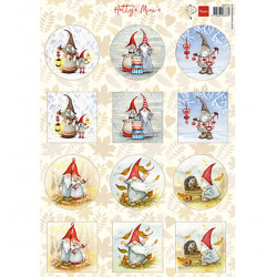 Papír A4 Hetty's Mini's - Gnomes (MD)
