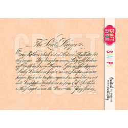 Transparentní razítko Script (Craft & You)