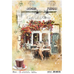 Papír rýžový A4 Café de Paris (CIAO BELLA)