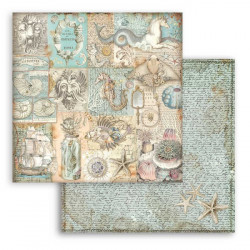 Songs of the Sea, textura 30,5x30,5 scrapbook