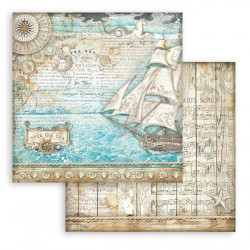Songs of the Sea, plachetnice 30,5x30,5 scrapbook