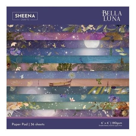 Sada papírů 15x15 Bella Luna (Crafter´s Companion)