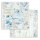 Sada papírů 20,3x20,3 190g Blue Land (SBBS84)