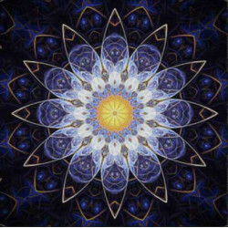 Diamantové malování 7D - Mandala, 30x30cm