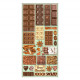 Sada papírů 15x30,5 190g Coffee and Chocolate (SBBV26)