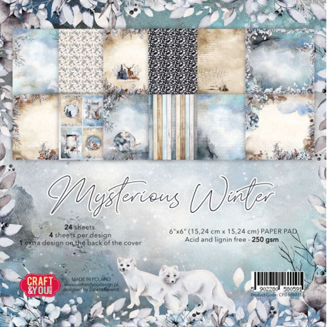Sada papírů 15x15 Mysterious Winter (Craft & You)