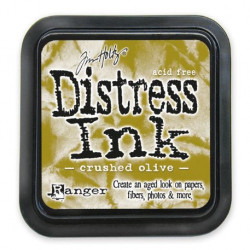 Distress Ink polštářek - crushed olive (27126)