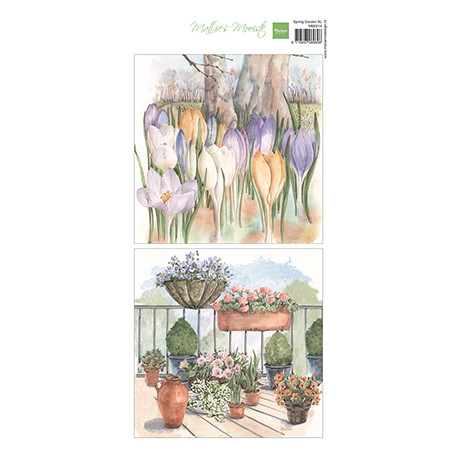 Papír 14x29,7 - Mattie's Mooiste Spring Garden XL (MD)