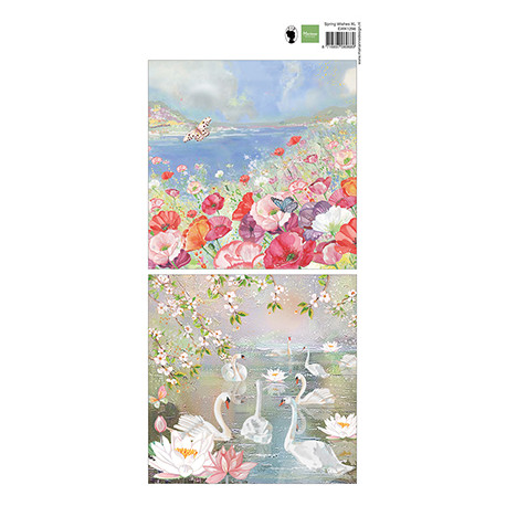 Papír 14x29,7 - Spring Wishes XL (MD)