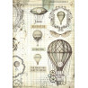 Papír rýžový A4 Voyages Fantastiques, balón