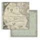 Sada papírů 20,3x20,3 190g Voyages Fantastiques, na pozadí (SBBS97)
