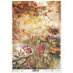Papír rýžový A4 Podzimní obrázky, jeřabina