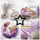 Sada papírů 15x15 Lavender (PF)