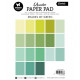 Sada papírů A5 - Shades of green Essentials nr.156 (SL)