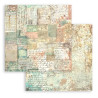 Brocante Antiques, patchwork z dopisů 30,5x30,5 scrapbook