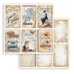 Secret Diary, kartičky 30,5x30,5 scrapbook