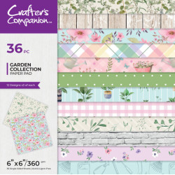 Sada papírů 15x15 Garden Collection (Crafter´s Companion)