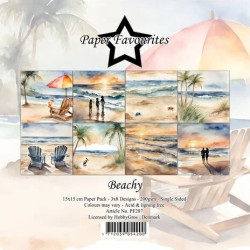 Sada papírů 15x15 Beachy (PF)