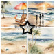 Sada papírů 15x15 Beachy (PF)