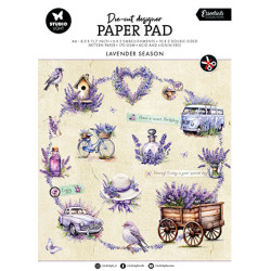 Sada papírů a výseků Lavender season Essentials nr.167 (SL)