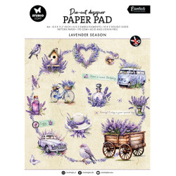 Sada papírů a výseků Lavender season Essentials nr.167 (SL)