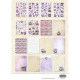 Sada papírů a výseků Lavender season Essentials nr.167 (SL)