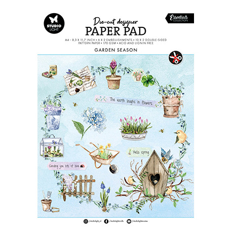 Sada papírů a výseků Garden season Essentials nr.143 (SL)
