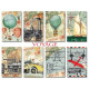 Sada scrap.kartiček 7x10,8cm - Voyage (Decorer)