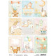 Papír rýžový A4 My Tiny World Cards (CIAO BELLA)