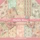 Sada papírů 30,5x30,5 190g Shabby Rose (SBBL12)