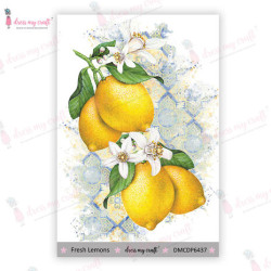 Transfer Me Mini Fresh Lemons (Dress My Craft)