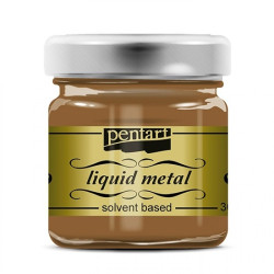 Tekutý kov Pentart 30ml bronzový