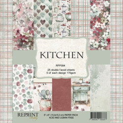 Sada papírů 15x15 170g Kitchen (REPRINT)