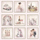 Sada papírů 15x15 170g Forever (REPRINT)