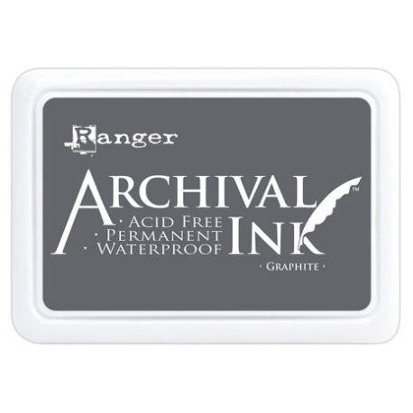 Inkoustový polštářek Archival - Graphite