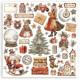 Sada papírů 30,5x30,5 190g Gear up for Christmas (SBBL156)