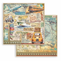 Art of Travelling , auto 30,5x30,5 scrapbook