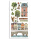 Papírové výseky15x30,5 190g Art of Travelling (SBBCT07)