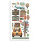 Papírové výseky15x30,5 190g Art of Travelling (SBBCT07)