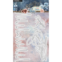 Vyřezávací šablony - Snowdrop Frozen Flowers nr.946 (SL)