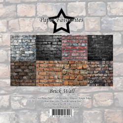 Sada papírů 15x15 Brick Wall (PF)