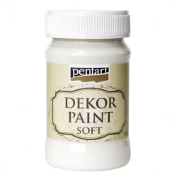 Dekor Paint Soft 100ml krémová bílá (Pentart)