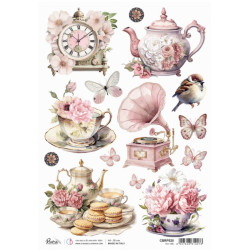 Papír rýžový A4 Tea Time (CIAO BELLA)