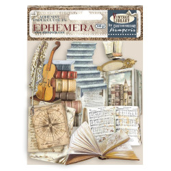 Sada výseků Vintage Library Ephemera (DFLCT16)