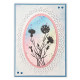 Vyřezávací šablony - Floral Oval Essentials nr.952 (SL)