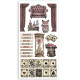 Papírové výseky15x30,5 190g Master of Magic (SBBCT09)