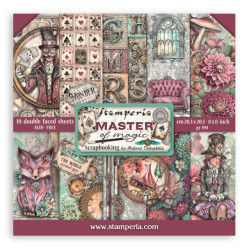 Sada papírů 20,3x20,3 190g Master of Magic (SBBS122)