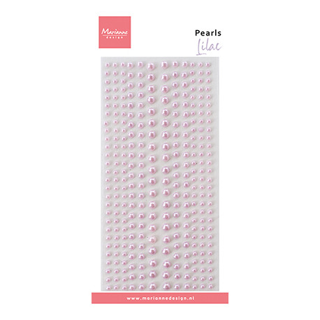 Sada perliček 333ks, 3 velikosti, lila (MD)