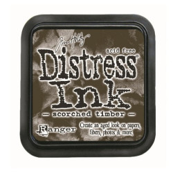 Distress Ink polštářek - Scorched Timber (83443)